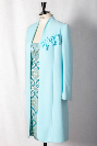 Tailleur robe manteau AQUA  T38