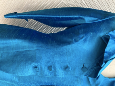 Veste  Redingote en soie Atoll T44 Paule Vasseur en outlet