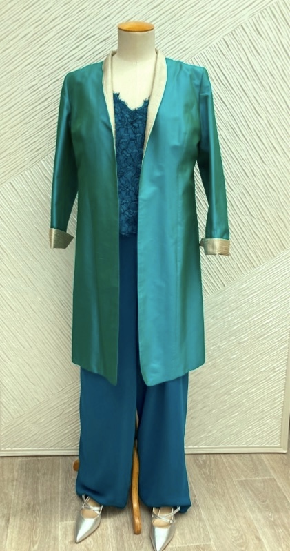Tailleur pantalon ARISTIDE ET MANTEAU IDYLLE T46 