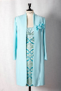 Tailleur robe manteau AQUA  T38