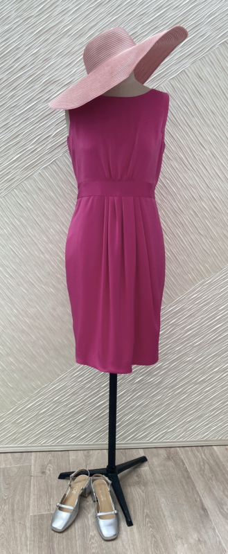 ROBE LEA PIVOINE ET CAPE DE CEREMONIE HYACINTHE